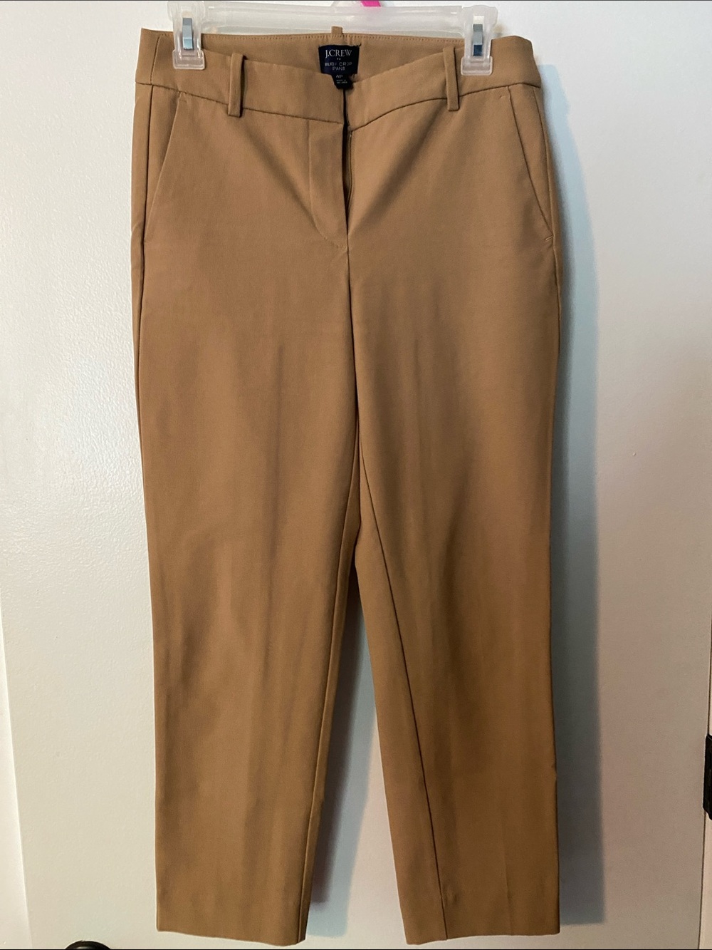 J. Crew Tan Straight Leg Dress Pants